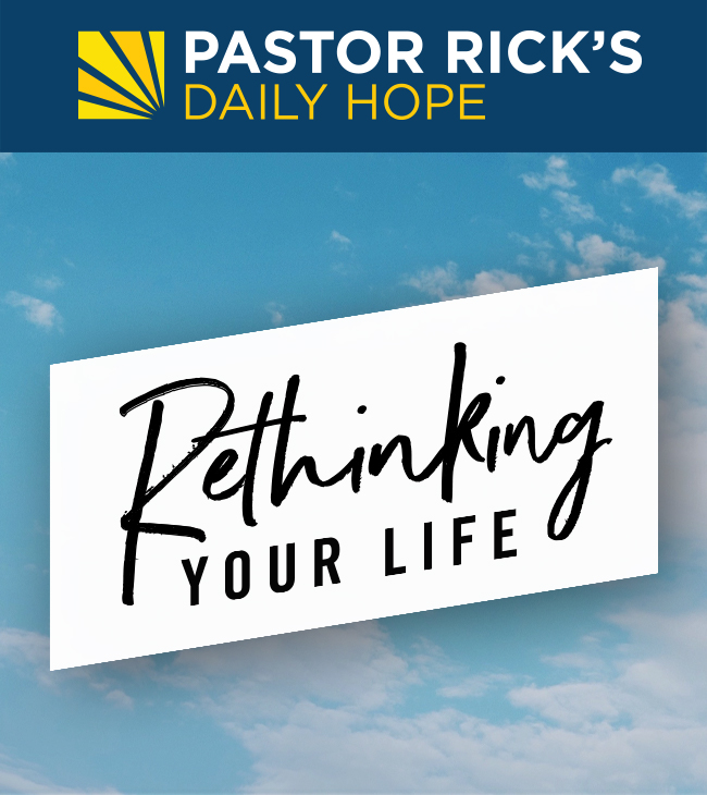 Re-Thinking Your Life